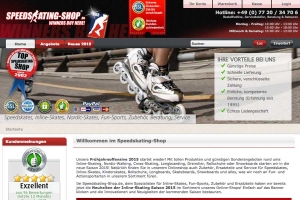 Online-Shop Speedskating-Shop.de